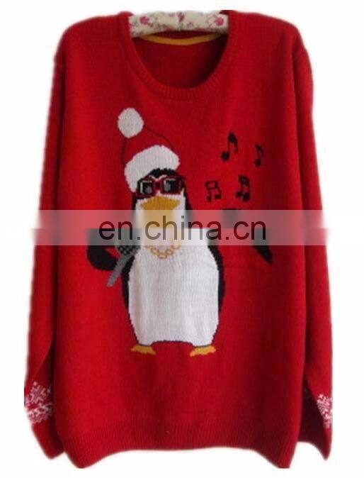 2016 Hot selling Knitting pattern Unisex Ugly Christmas jumpers sweaters
