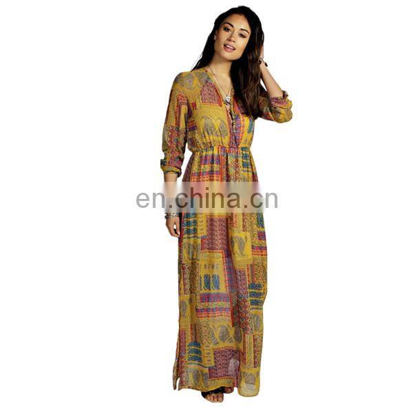 Womens open back sexy floral printing ladies jumpsuit