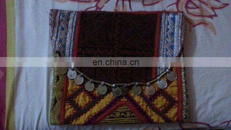 Stunning Coin leather Rabbari work Banjara Clutch bag#gypsy#bohofashion#bohochic#suede