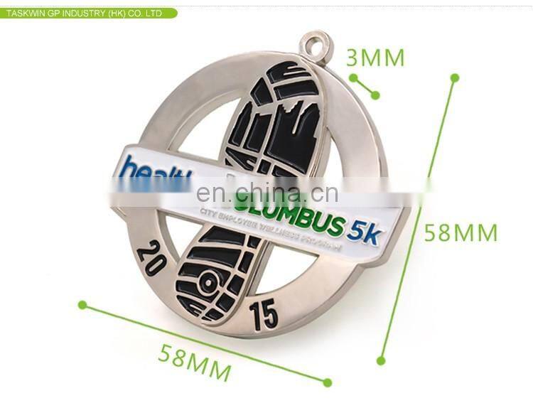 High quality 3D race medals custom metal medal custom 3d metal medal
