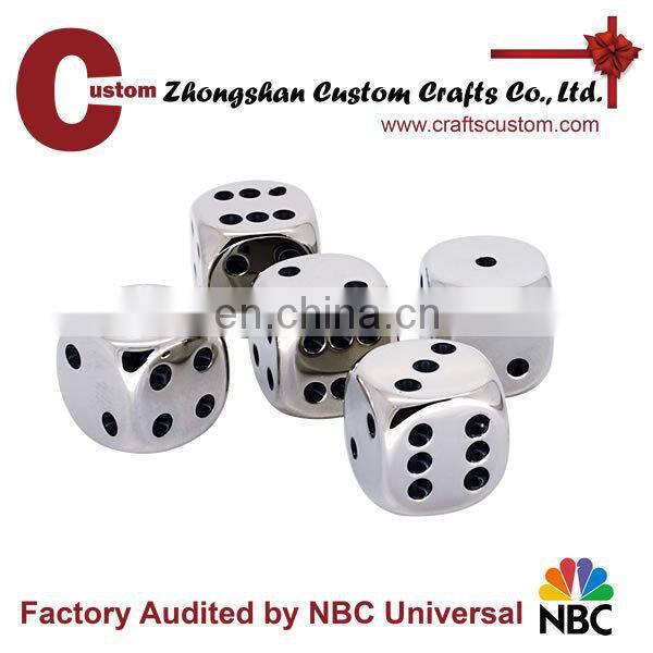 Popular 12 sides metal custom educational dice