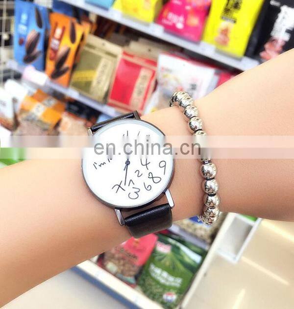 Wholesale lady watches wrist watch new design fashion girls watch
