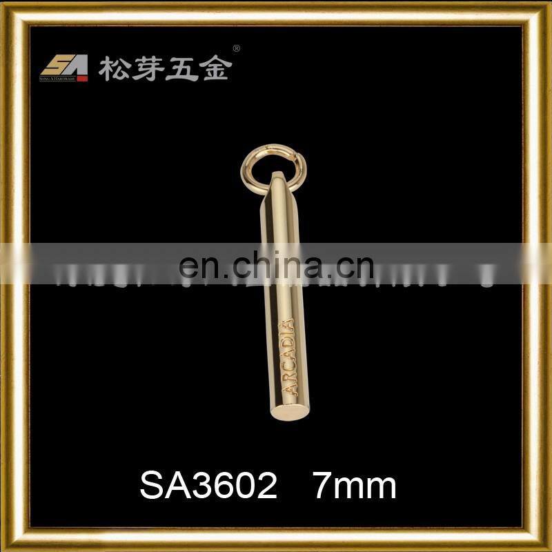 2016 new fashion zinc alloy luxury metal zip puller