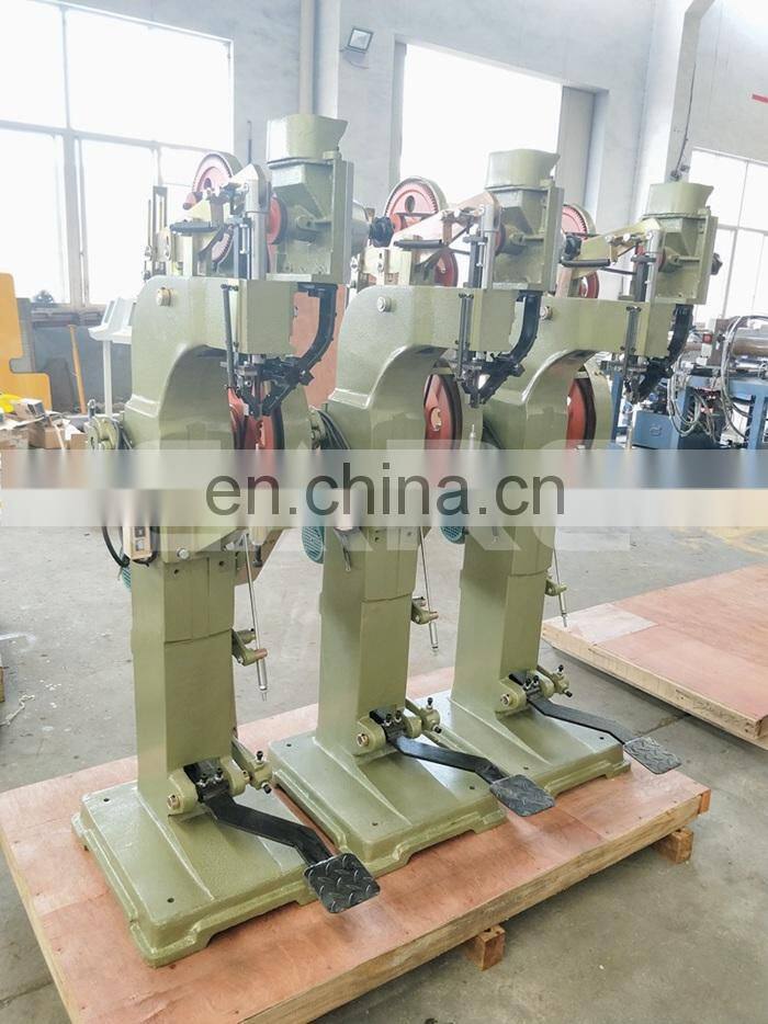 Semi auto hand press riveting machine, brake lining rivet machine, pneumatic press riveting machine