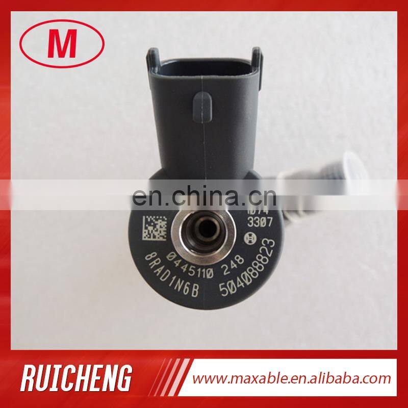 0445110248 common rail injector for 504088823, NEW HOLLAND 504380117