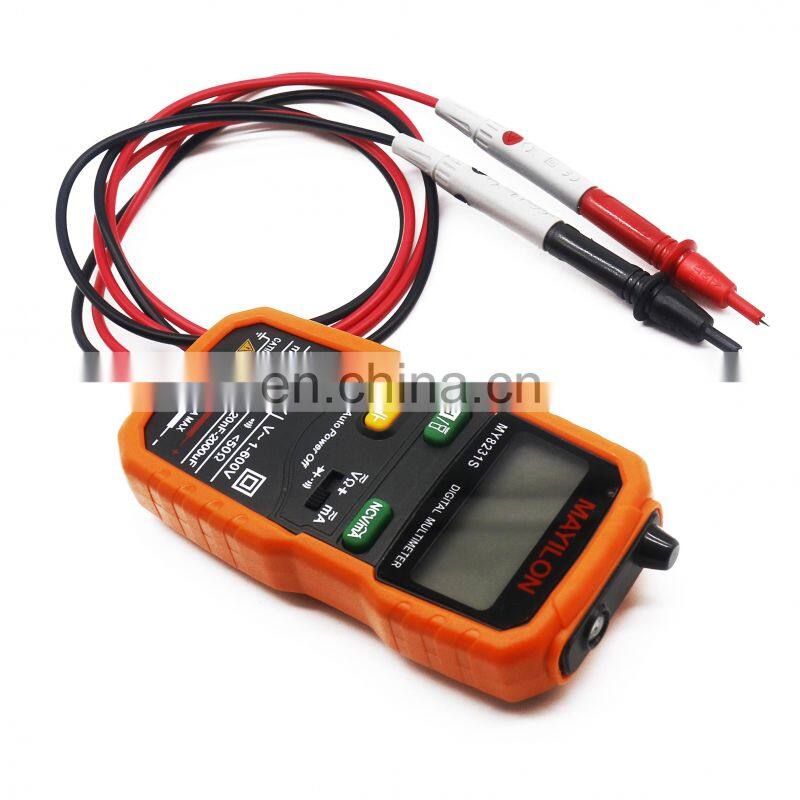 Digital Voltmeter Ammeter AC DC Voltage Resistance Tester Automatic Multimeter