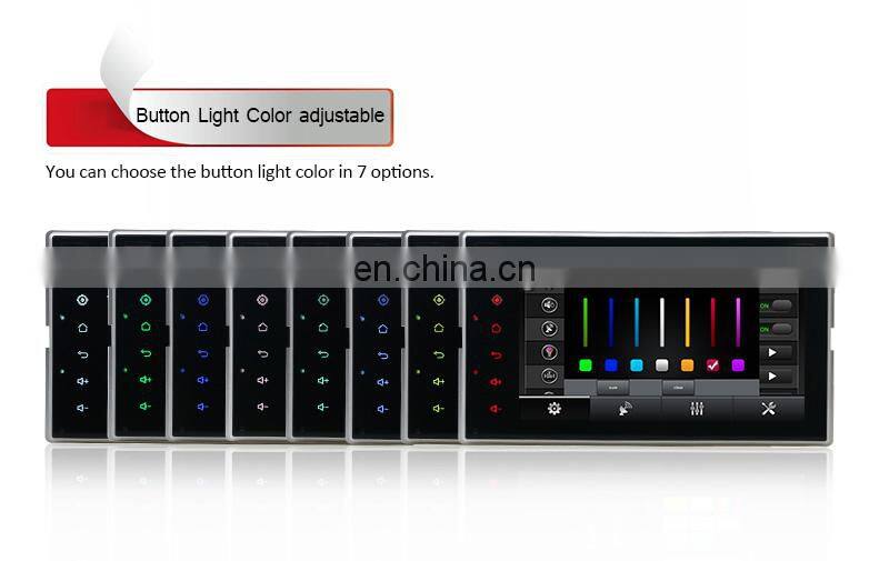 6.2 inch Android 6.0 universal full touch screen car Radio GPS Navigation