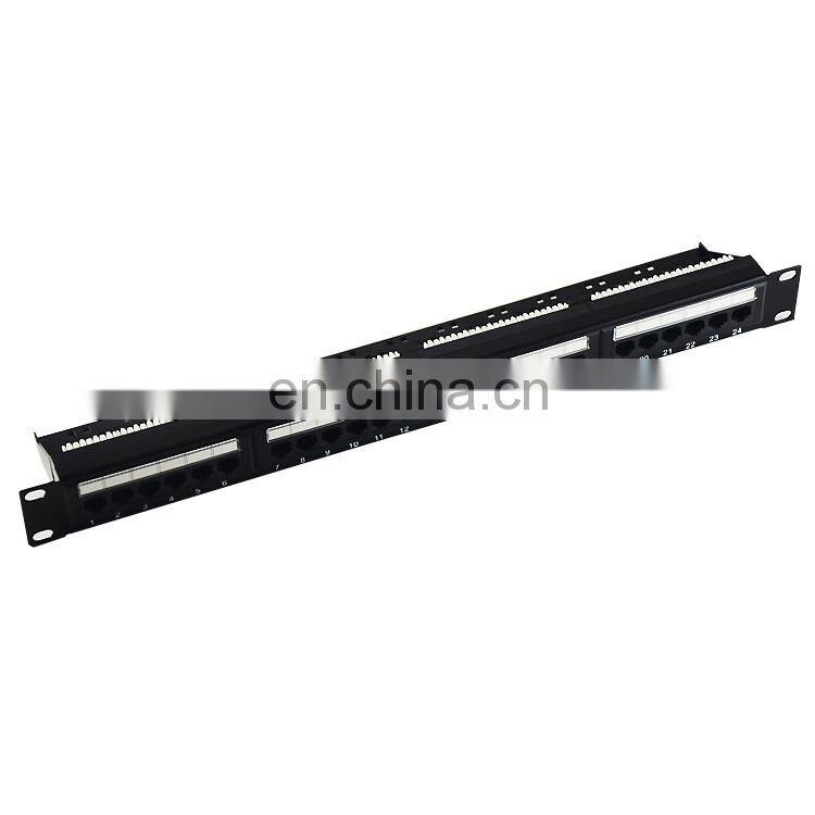 48 port fiber optic cat7 cat6 utp ftp patch panel