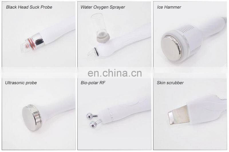 2020 New Trending Blackhead Remover Vacuum Dermabrasion Oxygen Micro Small Bubble Beauty Machine