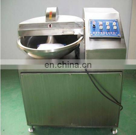 High quality stainless steel automatic vacuum bowl cutter / vacuum meat chopper mixer for sale