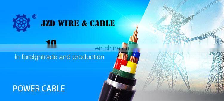 2 3 4 5 core 500mm2 0.6/1 kv copper conductor xlpe insulated pvc sheathed power cable