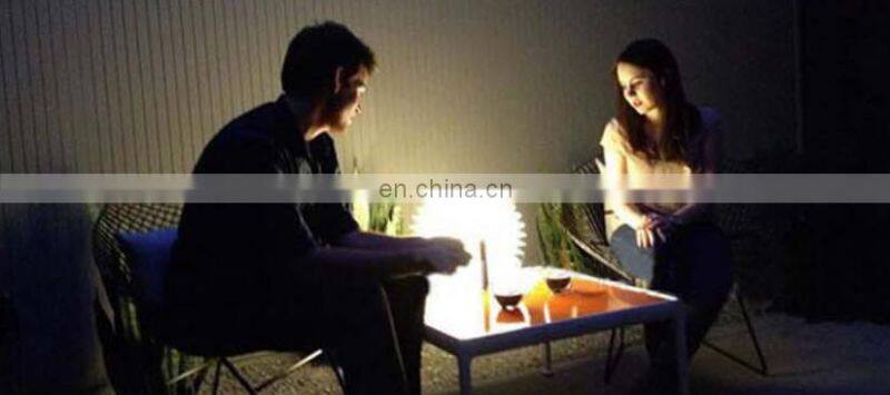 2019 new foldable Colorful LED wooden Light Bluetooth Speaker Book Lamp With Remote Control