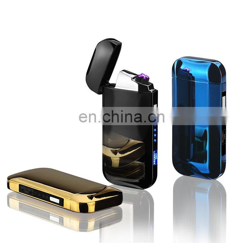 2019 High Quality electric dual arc usb lighter rechargeable