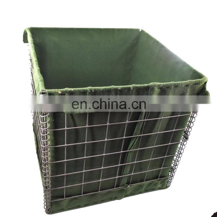 HESCO MIL series/ Factory price military sand wall hesco barriers for sale/ Hesco bastion