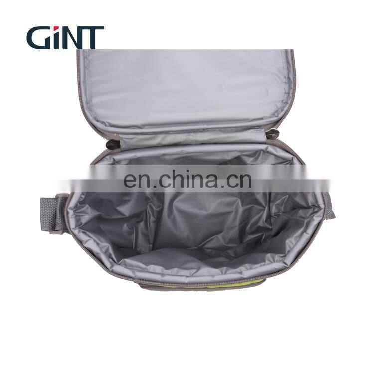 GINT 10L Portable 600D PVC PEVA Waterproof Food Fitness Lunch Cooler Bag