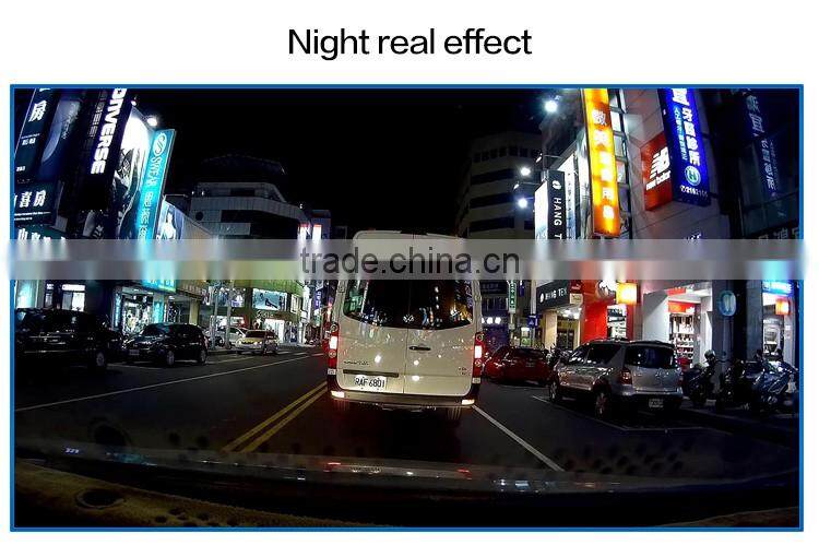 GPS FULL HD Sony lens Car video recorder (DVR) mini dash cam G-9608 with GPS locator