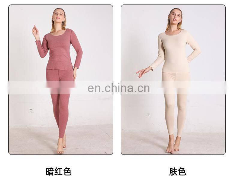 Manufacturer Christmas xmas sale Men's Pullover cozy underwear plus size 2-piece cloth winter top and pants