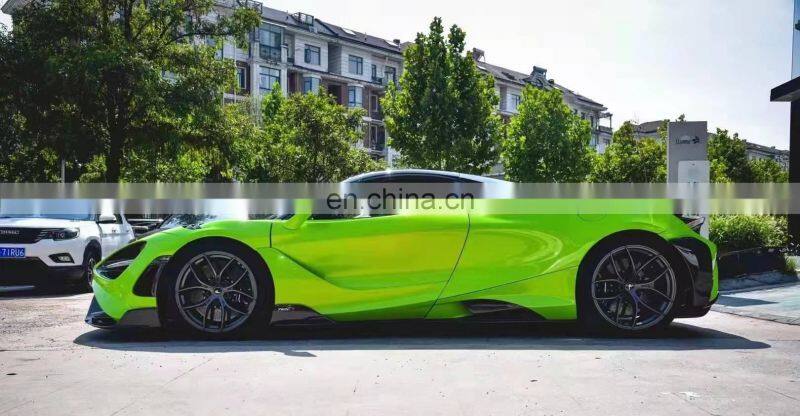Runde Top Ranking Quality Carbon Fiber Upgrade 765 LT Style For Mclaren 720S Front Rear Bumper Side Skirt Spoiler Body Kit