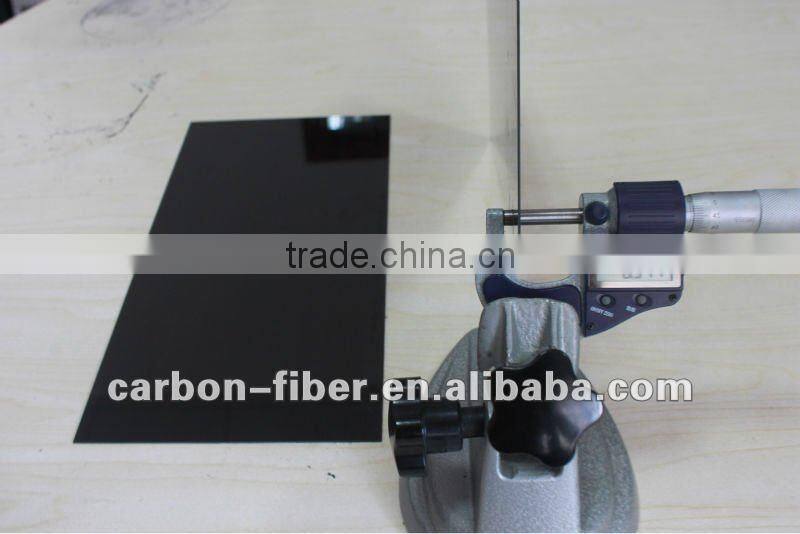 carbon fiber Uni laminated plate with glossy finished