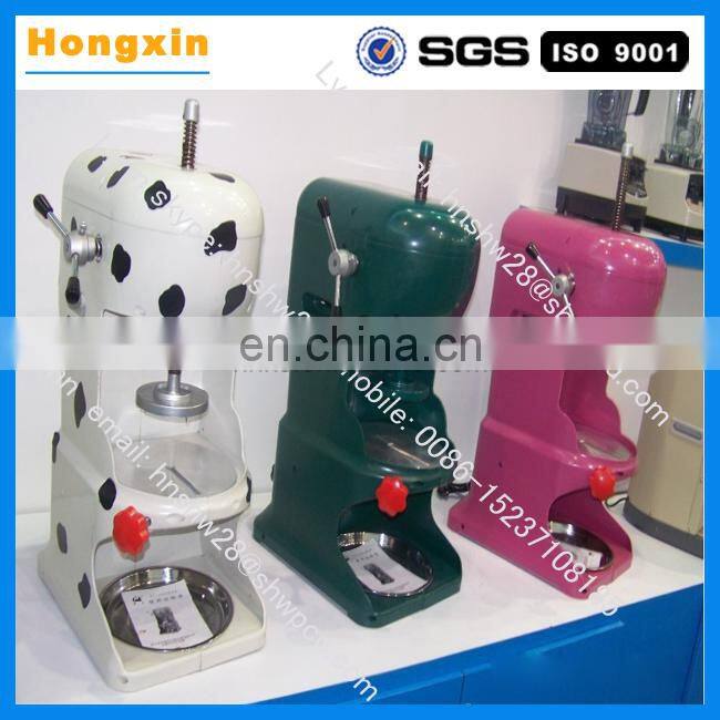 Commercial shop ice crusher & shaver machine / Snow cone cube shaving machine