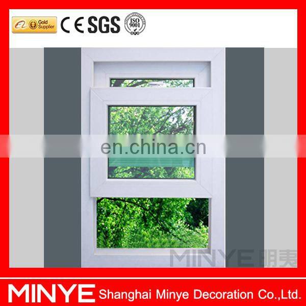 UPVC vertical sliding window with surface mounted Georgian Bars