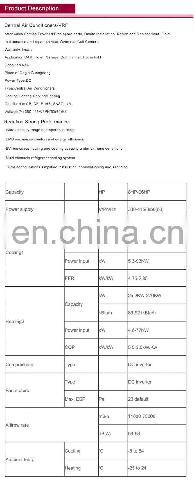 Split-type wall-mounted floor-type air conditioning