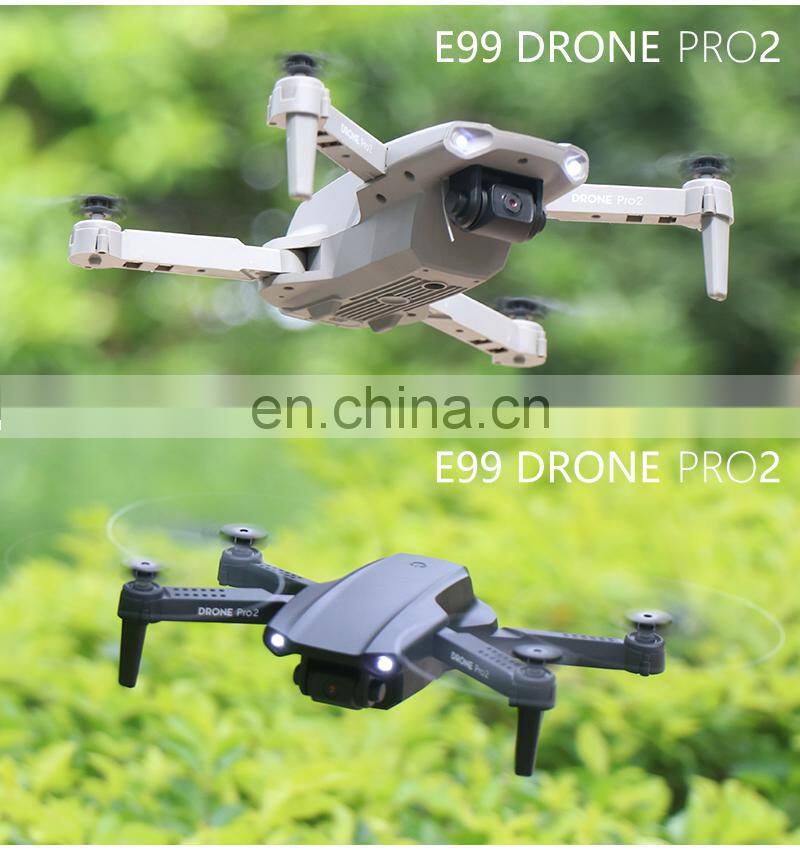4K dual Camera RC Quadcopter Toy Mini Drone Wide-angle Professional FPV E99 drone
