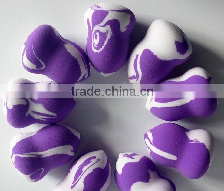 Top Seller Free Sample Egg Shaped Make Up sponge Teardrop Sponge, High Quality Colorful Make Up sponge,Egg Makeup sponge