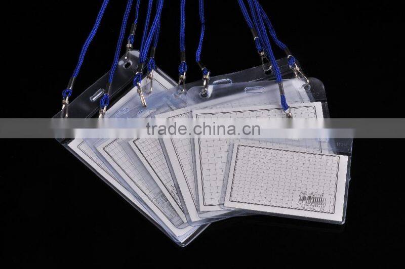 Vertical Exhibition Card Badge Holders