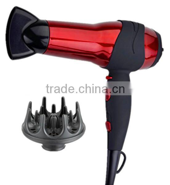 2000W plastic material professional hair dryer wholesale