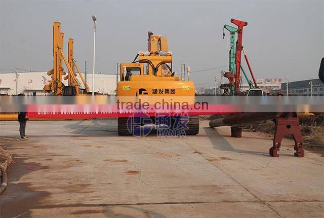 HF168A Hydraulic piling rig ,piling machine,rotary drilling rig