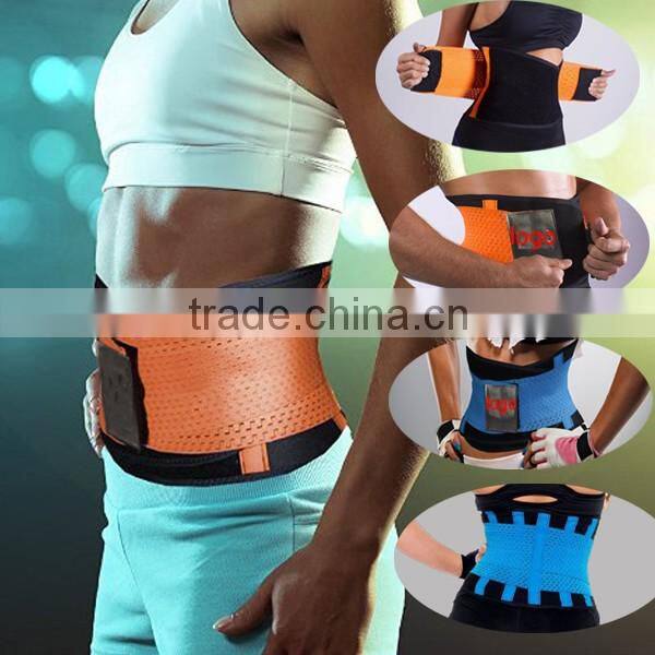 2016 Neoprene waist support protection slimming belt waist trimmer belt for waist
