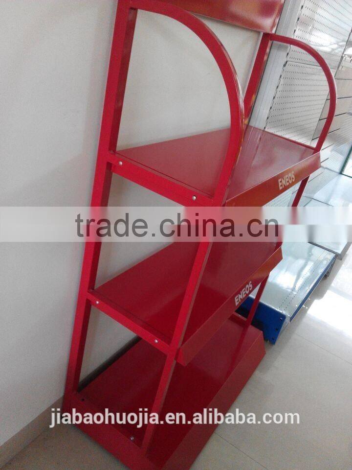 Promotion Activitive speakers advertising display shelf used in retail store