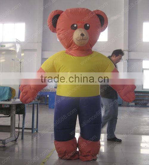 mascot movable cartoon zakumi advertising inflatable movable cartoon