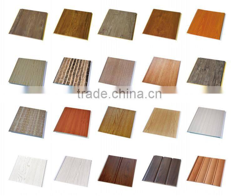 home decorative material pvc design ceiling tile and wall panel from china manufacuturer