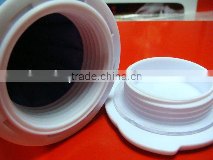 9'' solid blue fabric ice bag