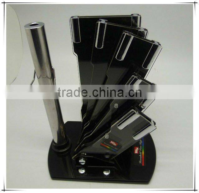 8pcs stainless steel solid handle with good quality kitchen knife