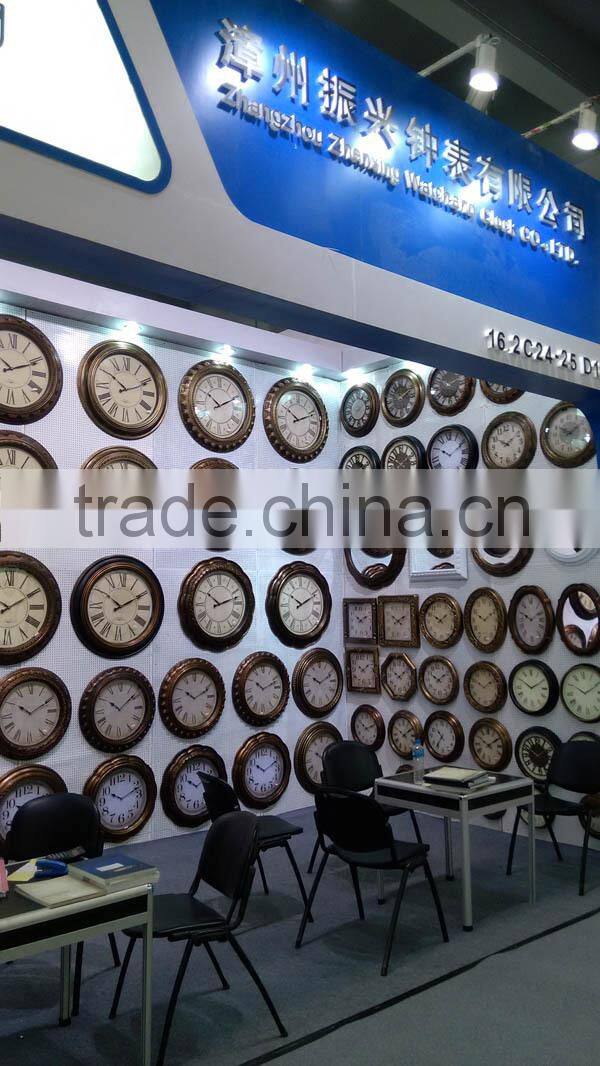 Big Size Rotating Design Plastic Quartz Wall Clock