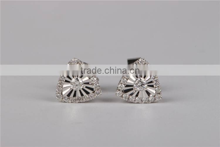 Handmade jewelry Wholesale charm diamond earrings