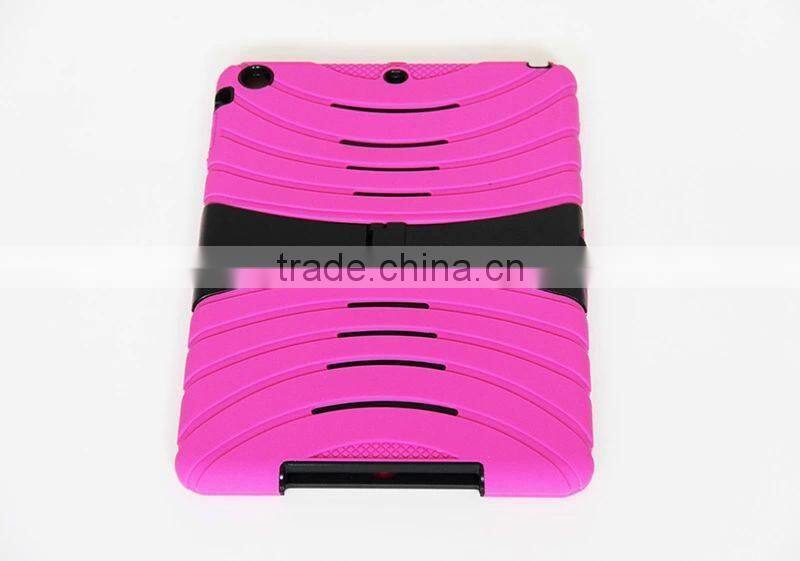 Tablet case For iPad Air 2 Electric wave line heavy duty shock proof case