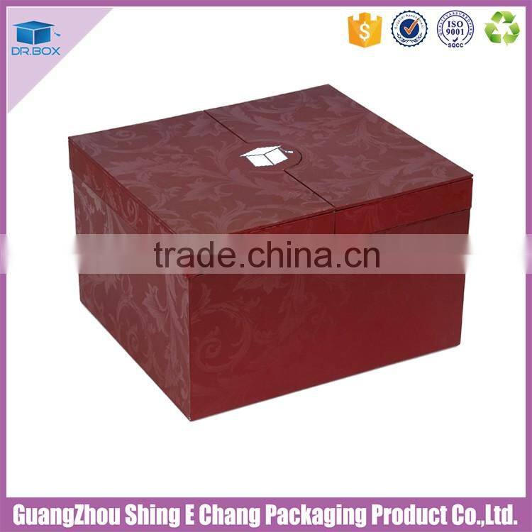 Brand new Matt lamination cheap empty shoe garment packaging box for sale