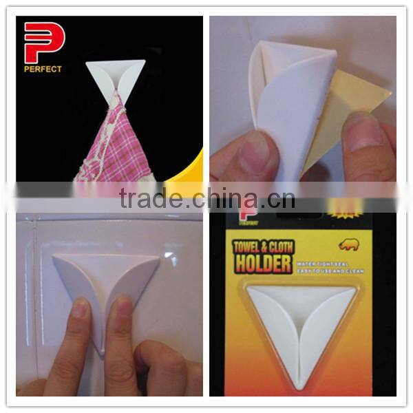 self adhesive plastic towel clips