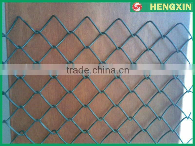 garden fencing Galvanized diamond Fence electro galvanized chain link fence netting