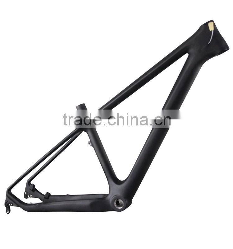 2016 Durable 26er MTB carbon frame 3K/UD finish hard tail 26 mountain bike frame