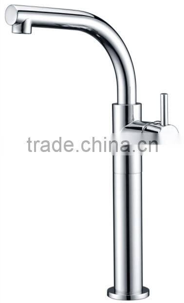 Polished Surface Treatment single handle lavatory faucet