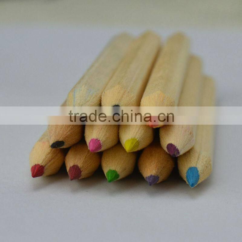 HB 3.5 inch natural wood colored pencils