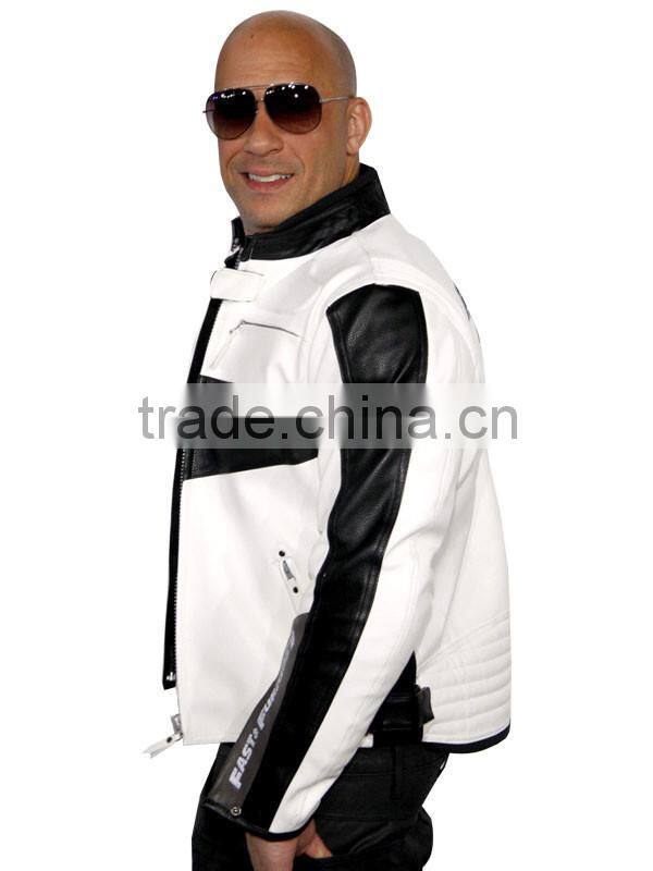 2015New fashion vin diesel fast and furious 7 jackets for mens motorbike leather jacket