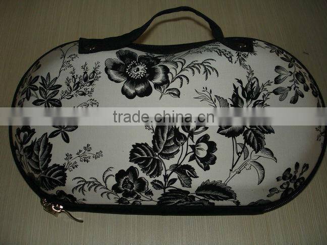 Canvas elegance EVA bra case