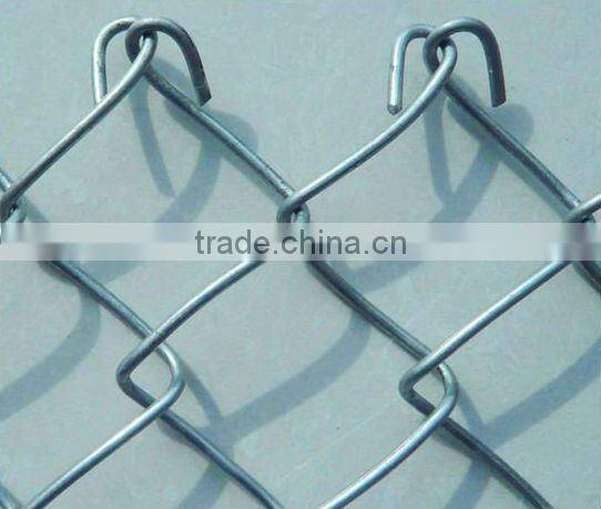 chain link mesh for the basketball court
