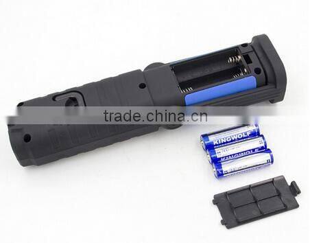 Magnetic 36+1 LED 360 rotatable work light with hook